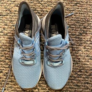 New Balance Light Blue and Gray Athletic Shoes